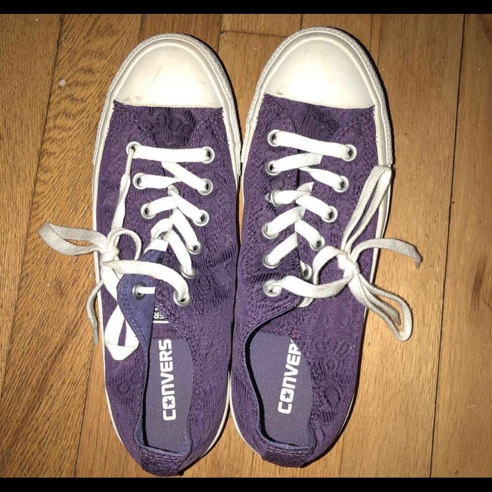 Purple converse